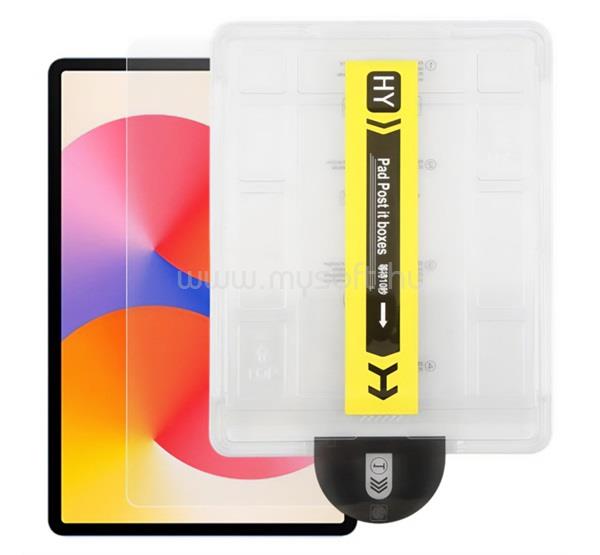 GIGAPACK Huawei MatePad 11 WIFI GIGAPACK Képernyővédő üveg 0.3mm, NEM íves + segédkeret, ÁTLÁTSZÓ