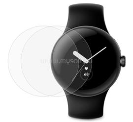 GIGAPACK Google Pixel Watch 4 41mm / 3 41mm GIGAPACK Kijelzővédő fólia 2db TPU, NEM íves, ÁTLÁTSZÓ GP-183393 small