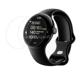 GIGAPACK Google Pixel Watch 4 45mm / 3 45mm GIGAPACK Kijelzővédő fólia 2db TPU, NEM íves, ÁTLÁTSZÓ GP-183394 small