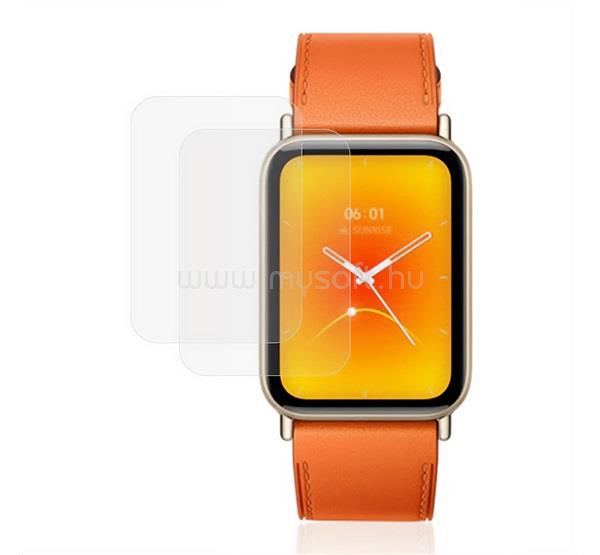 GIGAPACK Xiaomi Smart Band 10 Pro NFC / Smart Band 10 Pro GIGAPACK Kijelzővédő fólia 2db TPU, NEM íves, ÁTLÁTSZÓ