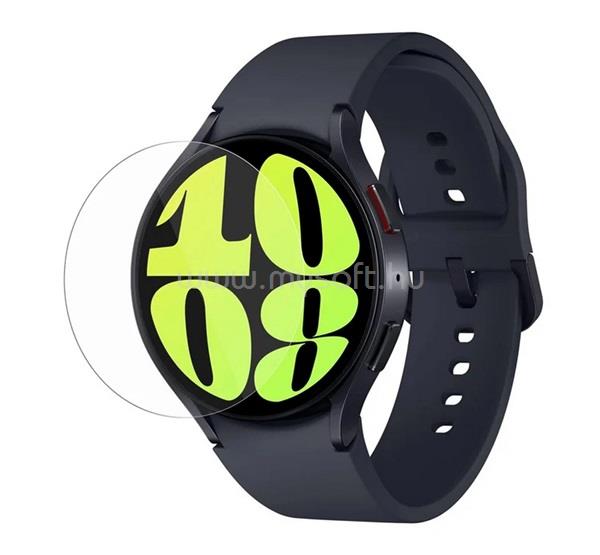 GIGAPACK Samsung Watch 7 eSIM 44mm / 7 44mm / 6 eSIM 44mm GIGAPACK Kijelzővédő üveg 2.5D, 9H, ÁTLÁTSZÓ