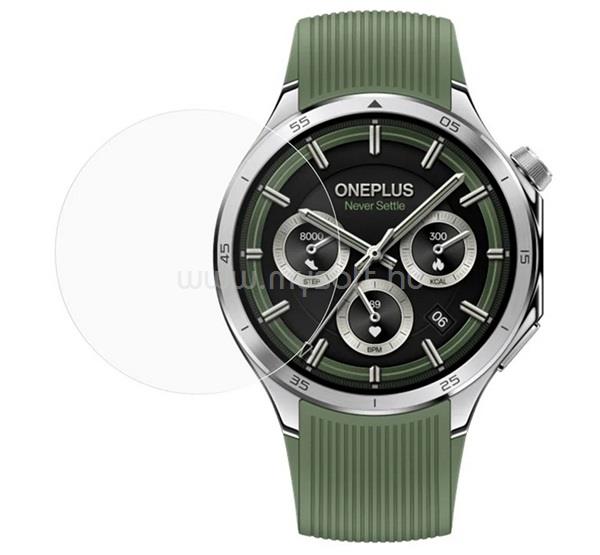 GIGAPACK OnePlus Watch 3 46mm GIGAPACK Kijelzővédő üveg 2.5D, 9H, ÁTLÁTSZÓ
