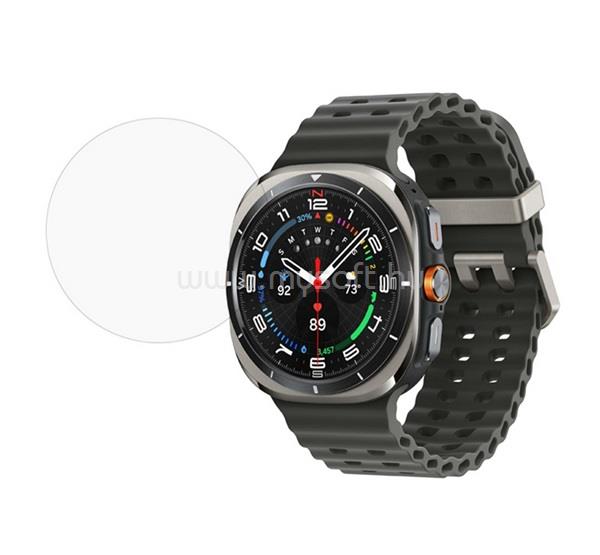 GIGAPACK Samsung Watch 8 Classic eSIM 46mm / 8 Classic 46mm GIGAPACK Kijelzővédő üveg 2.5D, 9H, ÁTLÁTSZÓ