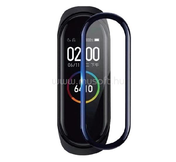 GIGAPACK Xiaomi Mi Band 6 GIGAPACK Kijelzővédő üveg 3D, 9H, FEKETE