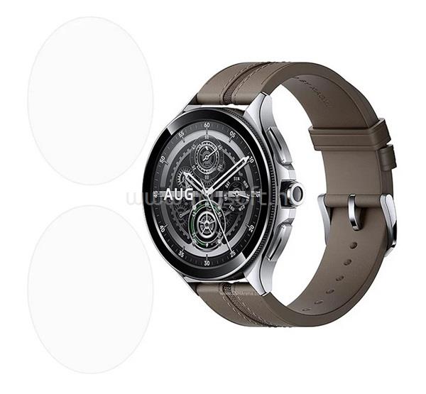 GIGAPACK Xiaomi Watch 2 Pro 4G / 2 Pro GIGAPACK Kijelzővédő üveg 2db 2.5D, 9H, ÁTLÁTSZÓ