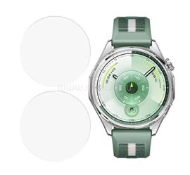 GIGAPACK Huawei Watch GT 6 46mm GIGAPACK Kijelzővédő üveg 2db 2.5D, 9H, ÁTLÁTSZÓ GP-177440 small