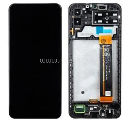 GIGAPACK Samsung A13 4G GIGAPACK LCD kijelző + érintőpanel + keret FEKETE GP-195708 small