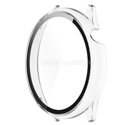 GIGAPACK Amazfit GTR Mini GIGAPACK Műanyag keret BUMPER, ütésállóság + kijelzővédő üveg, ÁTLÁTSZÓ GP-157880 small