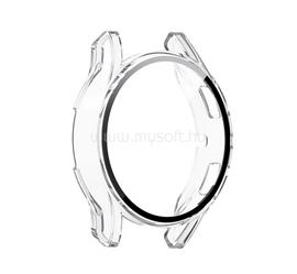GIGAPACK Samsung Watch FE 40mm / 6 eSIM 40mm / 6 40mm GIGAPACK Műanyag keret BUMPER, ütésállóság + kijelzővédő üveg, ÁTLÁTSZÓ GP-159344 small