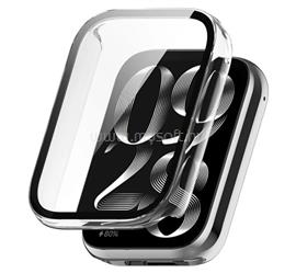 GIGAPACK Xiaomi Smart Band 9 Pro GIGAPACK Műanyag keret BUMPER, ütésállóság + kijelzővédő üveg, ÁTLÁTSZÓ GP-164061 small
