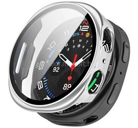 GIGAPACK Samsung Watch 9 eSIM 44mm / 9 44mm GIGAPACK Műanyag keret BUMPER, ütésállóság + kijelzővédő üveg, EZÜST GP-172051 small