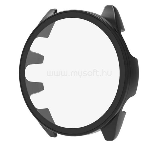 GIGAPACK Garmin Forerunner 165 Music / Forerunner 165 GIGAPACK Műanyag keret BUMPER, ütésállóság + kijelzővédő üveg, FEKETE