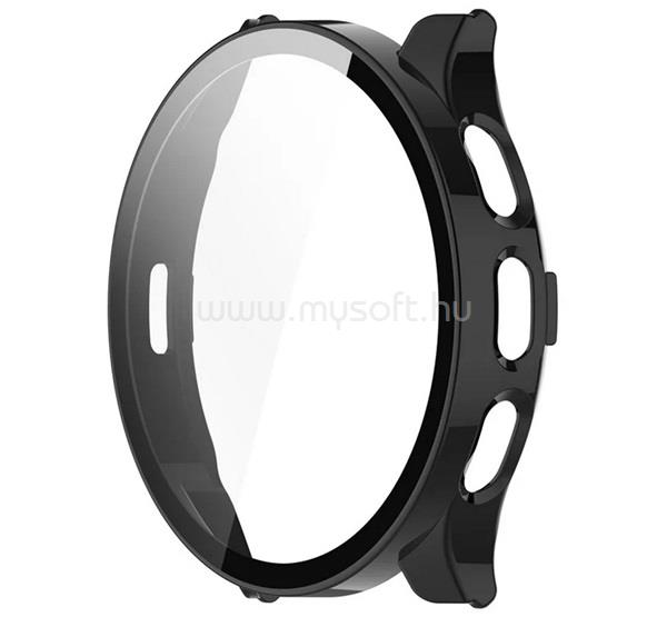 GIGAPACK Garmin Venu 3 GIGAPACK Műanyag keret BUMPER, ütésállóság + kijelzővédő üveg, FEKETE
