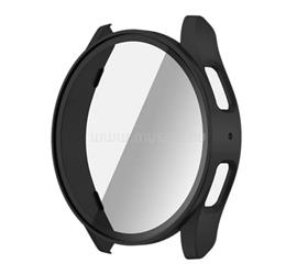 GIGAPACK Samsung Watch 7 eSIM 44mm / 7 44mm GIGAPACK Műanyag keret BUMPER, ütésállóság + kijelzővédő üveg, FEKETE GP-162667 small