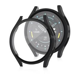GIGAPACK Samsung Watch 7 eSIM 40mm / 7 40mm GIGAPACK Műanyag keret BUMPER, ütésállóság + kijelzővédő üveg, FEKETE GP-162668 small