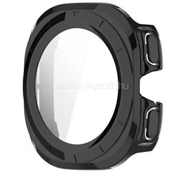 GIGAPACK Samsung Watch Ultra eSIM 47mm GIGAPACK Műanyag keret BUMPER, ütésállóság + kijelzővédő üveg, FEKETE GP-162669 small