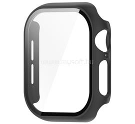 GIGAPACK Apple Watch Series 11 46mm / 10 46mm GIGAPACK Műanyag keret BUMPER, ütésállóság + kijelzővédő üveg, FEKETE GP-162673 small