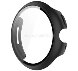 GIGAPACK Google Pixel Watch 3 41mm GIGAPACK Műanyag keret BUMPER, ütésállóság + kijelzővédő üveg, FEKETE GP-164075 small