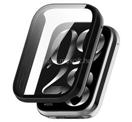 GIGAPACK Xiaomi Smart Band 9 Pro GIGAPACK Műanyag keret BUMPER, ütésállóság + kijelzővédő üveg, FEKETE GP-164077 small