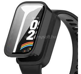 GIGAPACK Xiaomi Smart Band 9 Active GIGAPACK Műanyag keret BUMPER, ütésállóság + kijelzővédő üveg, FEKETE GP-164541 small