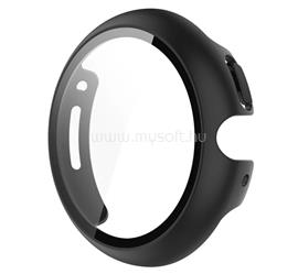 GIGAPACK Google Pixel Watch 4 41mm GIGAPACK Műanyag keret BUMPER, ütésállóság + kijelzővédő üveg, FEKETE GP-183422 small