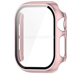 GIGAPACK Apple Watch Series 11 42mm / 10 42mm GIGAPACK Műanyag keret BUMPER, ütésállóság + kijelzővédő üveg, ROZÉARANY GP-162680 small