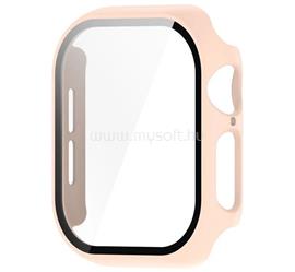 GIGAPACK Apple Watch Series 11 42mm / 10 42mm GIGAPACK Műanyag keret BUMPER, ütésállóság + kijelzővédő üveg, RÓZSASZÍN GP-162682 small