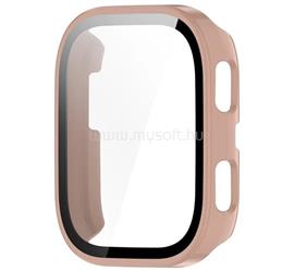 GIGAPACK Amazfit Bip 6 GIGAPACK Műanyag keret BUMPER, ütésállóság + kijelzővédő üveg, RÓZSASZÍN GP-169285 small