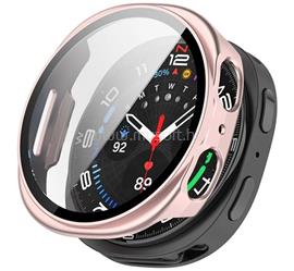 GIGAPACK Samsung Watch 9 eSIM 40mm / 9 40mm GIGAPACK Műanyag keret BUMPER, ütésállóság + kijelzővédő üveg, RÓZSASZÍN GP-172057 small