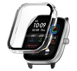 GIGAPACK Amazfit GTS 4 Mini GIGAPACK Műanyag keret ütésálló + kijelzővédő üveg ÁTLÁTSZÓ GP-138272 small