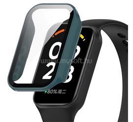 GIGAPACK Smart Band 8 Active / Redmi Smart Band 2 GIGAPACK Műanyag keret ütésállóság + kijelzővédő üveg SÖTÉTZÖLD GP-150348 small