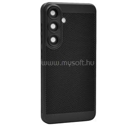 GIGAPACK Samsung S25 GIGAPACK Műanyag telefonvédő légáteresztő, kameravédő, FEKETE GP-164940 small