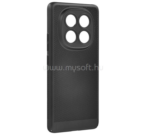 GIGAPACK Redmi Note 14 Pro Plus 5G GIGAPACK Műanyag telefonvédő légáteresztő, kameravédő, FEKETE