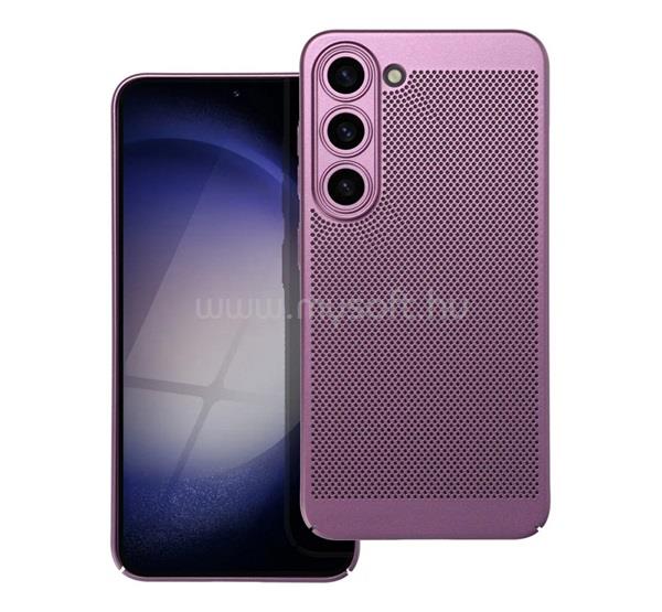 GIGAPACK Samsung S26 Ultra GIGAPACK Műanyag telefonvédő légáteresztő, kameravédő, LILA