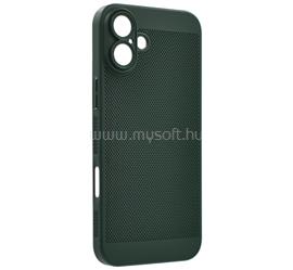GIGAPACK iPhone 16 GIGAPACK Műanyag telefonvédő légáteresztő, kameravédő, SÖTÉTZÖLD GP-159943 small