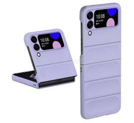 GIGAPACK Samsung Z Flip4 5G GIGAPACK műanyag telefonvédő ütésállóság, 3D, LILA GP-143505 small