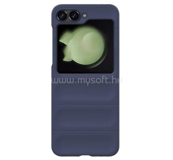 GIGAPACK Samsung Z Flip7 FE / Z Flip6 GIGAPACK Műanyag telefonvédő ütésállóság, 3D, SÖTÉTKÉK
