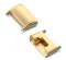 GIGAPACK Xiaomi Mi Band 7 Pro GIGAPACK Óraszíj csatlakozó adapter egyedi méret, 18mm, ARANY GP-129268 small