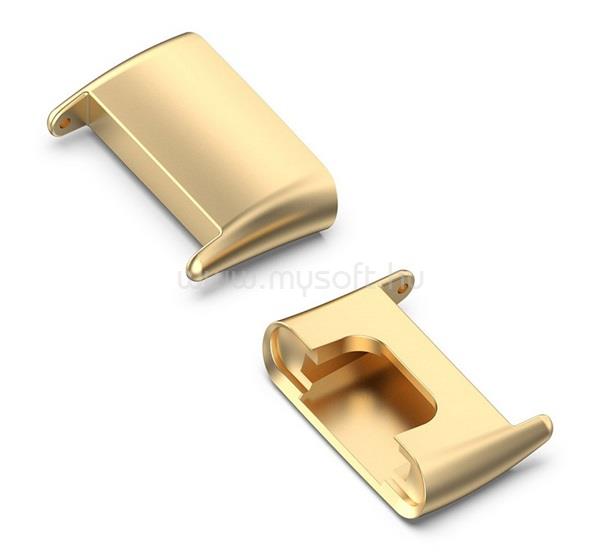 GIGAPACK Xiaomi Mi Band 7 Pro GIGAPACK Óraszíj csatlakozó adapter egyedi méret, 18mm, ARANY