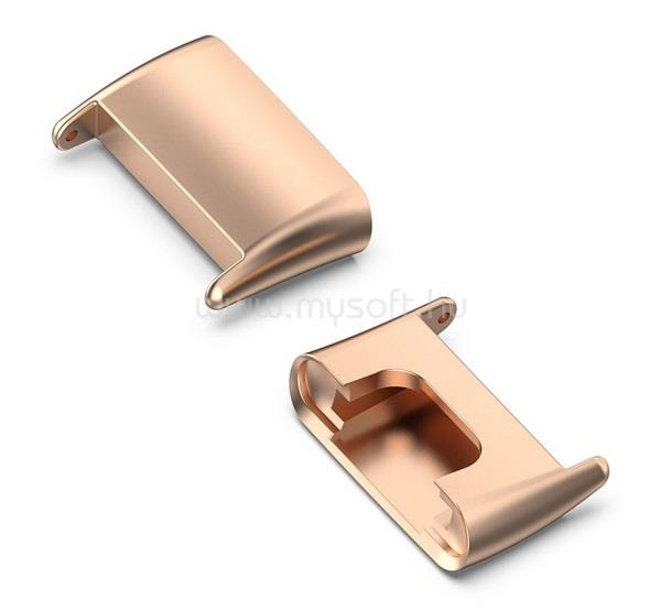 GIGAPACK Xiaomi Mi Band 7 Pro GIGAPACK Óraszíj csatlakozó adapter egyedi méret, 18mm, ROZÉARANY
