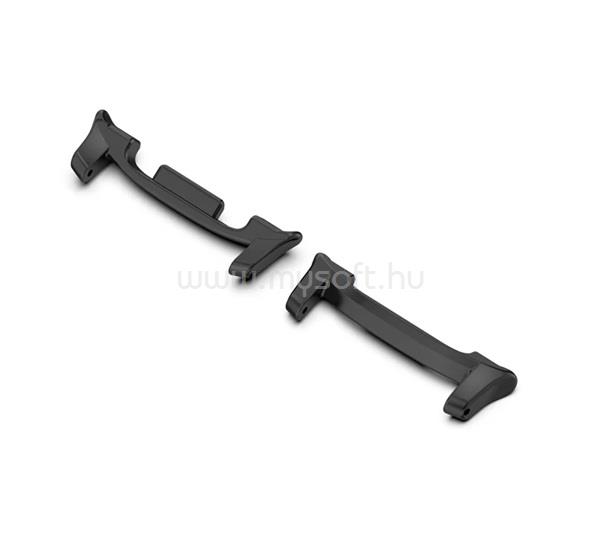 GIGAPACK Samsung Watch 8 eSIM 44mm / 8 44mm / 8 eSIM 40mm GIGAPACK Óraszíj csatlakozó adapter egyedi méret, 22mm, FEKETE