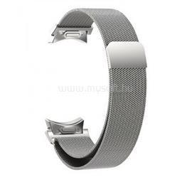 GIGAPACK Samsung Watch 6 Classic eSIM 47mm / 6 Classic 43mm / 6 44mm GIGAPACK Pótszíj egyedi méret, mágneses, EZÜST GP-149375 small
