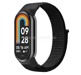 GIGAPACK Xiaomi Smart Band 10 / Smart Band 9 / Band 8 GIGAPACK Pótszíj egyedi méret, légáteresztő, FEKETE GP-146556 small