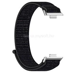 GIGAPACK Huawei Watch Fit 5 Pro / Fit 5 / Fit 4 Pro GIGAPACK Pótszíj egyedi méret, légáteresztő, FEKETE GP-158983 small