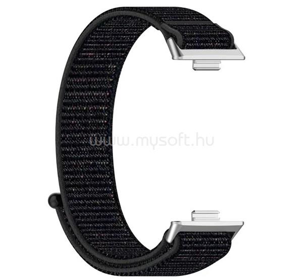 GIGAPACK Huawei Watch Fit 5 Pro / Fit 5 / Fit 4 Pro GIGAPACK Pótszíj egyedi méret, légáteresztő, FEKETE