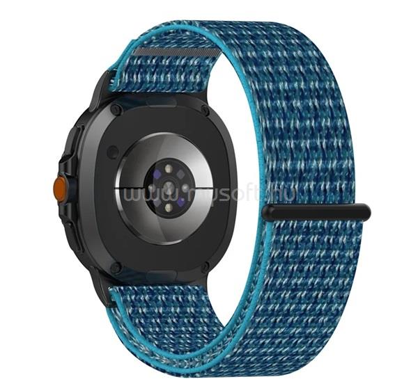 GIGAPACK Samsung Watch 8 Classic eSIM 46mm / 8 Classic 46mm GIGAPACK Pótszíj egyedi méret, légáteresztő, SÖTÉTKÉK