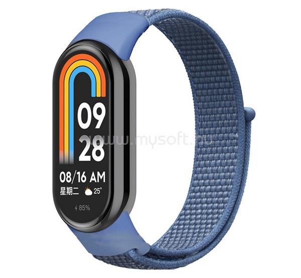 GIGAPACK Xiaomi Smart Band 10 / Smart Band 9 / Band 8 GIGAPACK Pótszíj egyedi méret, légáteresztő, VILÁGOSKÉK