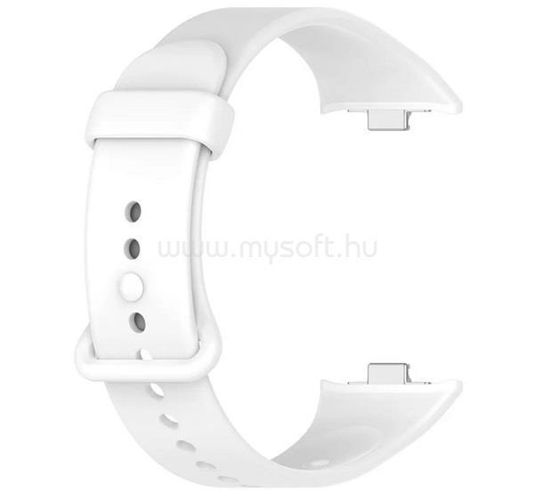 GIGAPACK Smart Band 10 Pro NFC / Band 10 Pro / Redmi Watch 6 NFC GIGAPACK Pótszíj egyedi méret, szilikon, FEHÉR