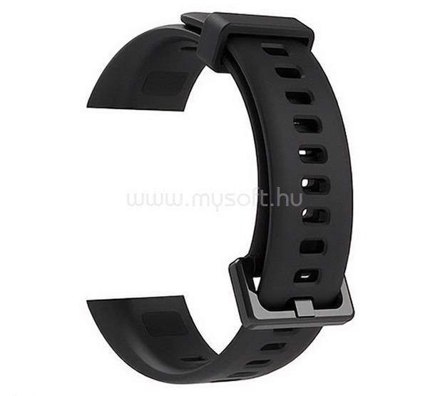 GIGAPACK Huawei Band 4 GIGAPACK pótszíj egyedi méret, szilikon, FEKETE