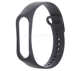 GIGAPACK Xiaomi MI Band 4 / MI Band 3 GIGAPACK Pótszíj egyedi méret, szilikon, FEKETE GP-138836 small